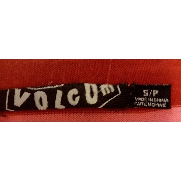 VOLCOM y2k Striped Dress Pink and red stretchy sleeveless midi dress SZ S/P - Picture 3 of 4